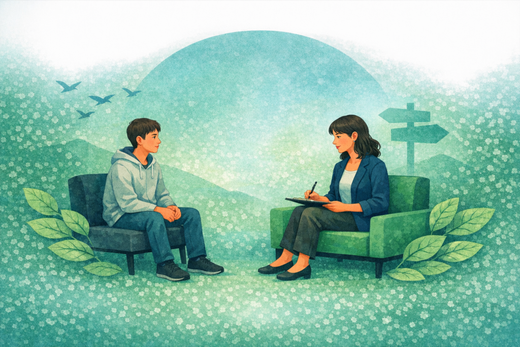 Ψυχοθεραπεία εφήβων σε πλαίσιο υποστήριξης, κατανόησης και συναισθηματικής ανάπτυξης